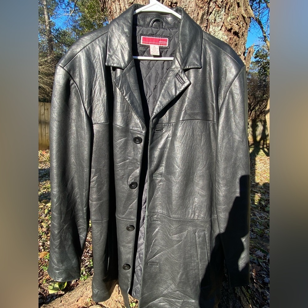 Merona Leather Jacket - Picture 10 of 13